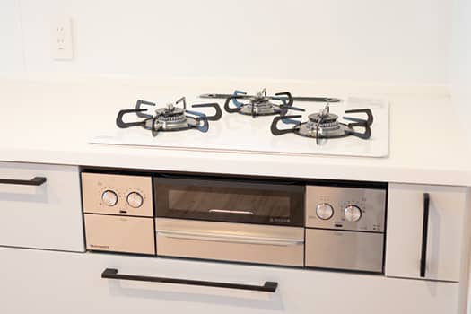 ガラストップコンロ